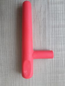 Salvi en Lyon & Healy tuning key - L-shaped Bubble Gum Pink