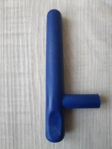 Salvi en Lyon & Healy tuning key - L-shaped Cobalt Blue