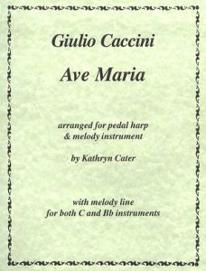Caccini, Giulio - Ave Maria, arr. Kathryn Cater - pedaal