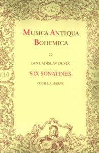 Dussek, Jan Ladislav - Musica Ant. Bohemica-six sonatines
