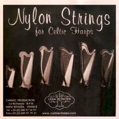 Camac nylon strings for Celtic harps 4E