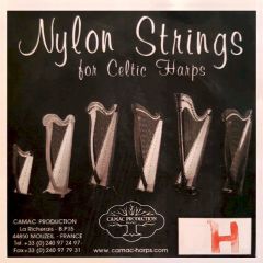 Camac nylon heavy strings for Celtic harps 19D