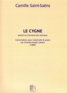 Saint-Saëns, Camille - Le Cygne - Cello, Piano