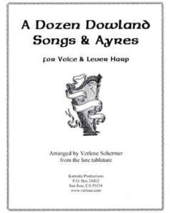 Schermer, Verlene - A Dozen Dowland Songs & Ayres + CD