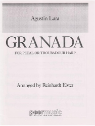 Lara, Agustin - Granada, arr. By Reinhardt Elster