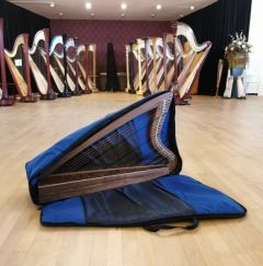 Harpware transporthoes met rugzakbanden voor 29-snarige harpjes