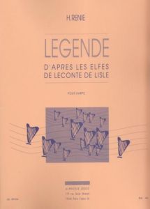 Renié, Henriette - Légende d'après Elfes de Leconte de Lisle