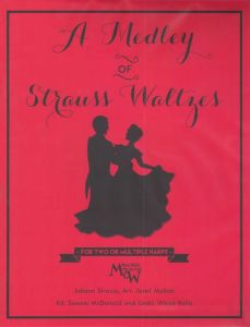 Strauss, Johann - A Medley of Strauss Waltzes (2 harps)