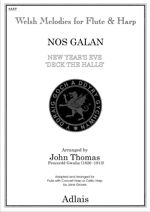 Thomas, John - Welsh Melodies for Flute & Harp, Nos Galan