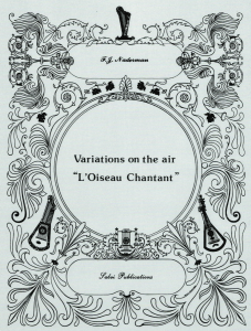 Naderman, F.J. - Variations on the air "L'Oiseau Chantant"