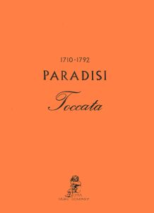 Paradisi, Pietro Domenico - Toccata
