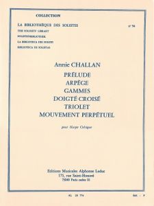 Challan, Annie - Prélude, Arpège, Gammes, Doigté croisé 