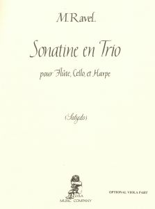 Ravel, M. - Sonate en Trio (optionele altviool partij)