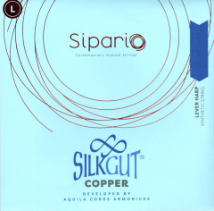 Sipario Silkgut Copper vijfde octaaf #30 D