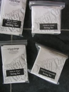 Spare string set for the models D10, Apprentice and Prelude