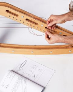 Harp-E DIY - do it yourself - natural wood