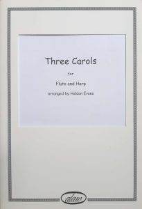 Evans, Haldon - Three Carols for Flute and Harp