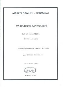 Rousseau, Marcel - Variations Pastorales - String Quartet Accompaniment
