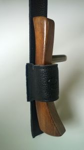 Dusty Strings leather tuning key holster