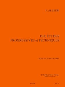 Alberti, Freddy - Dix Études progressives et Techniques